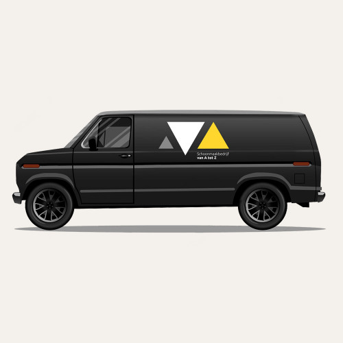 AtotZ schoonmaakbedrijf > Logo, huisstijl ontwerp en website realisatie.