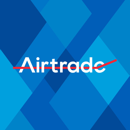 Voor Airtrade hebben wij het logo ontworpen en doorvertaald in de off en online huisstijl. Airtrade is the leading airline consolidator for the Benelux.